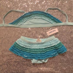 Girls bathing suit 18-24 months old navy